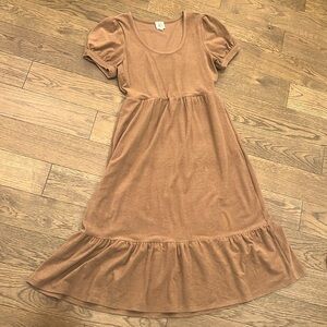 dRA Puff Sleeve Midi, Anthropologie